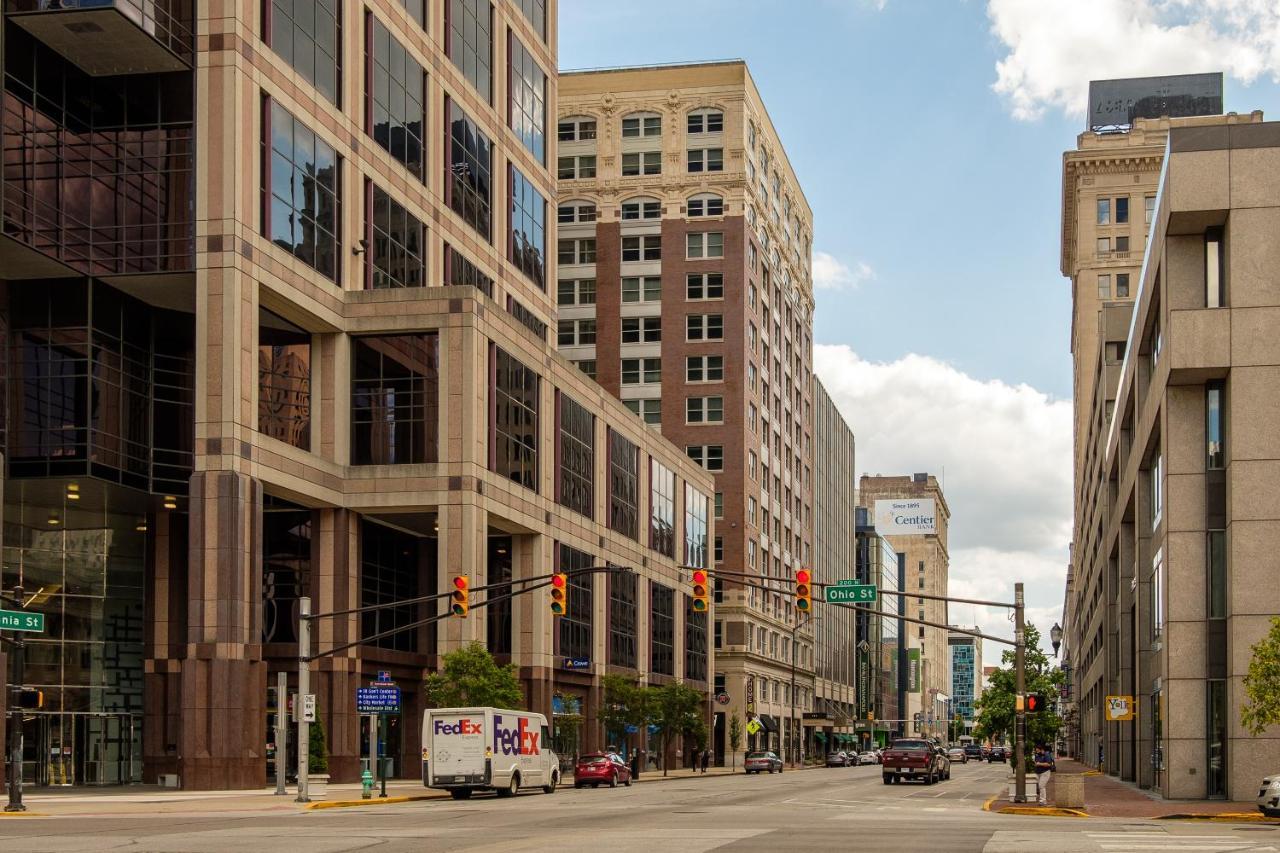 Frontdesk Penn Street Tower Apts Downtown Indy Apartment Indianapolis Luaran gambar